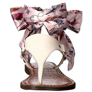 Sam Edelman scarf wrap sandal